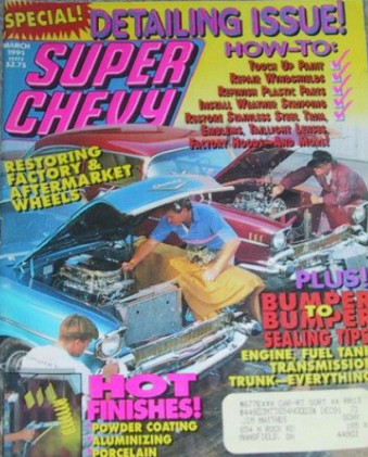 SUPER CHEVY 1991 MAR - KORBEL, FLOYD GARRETT's NOVA